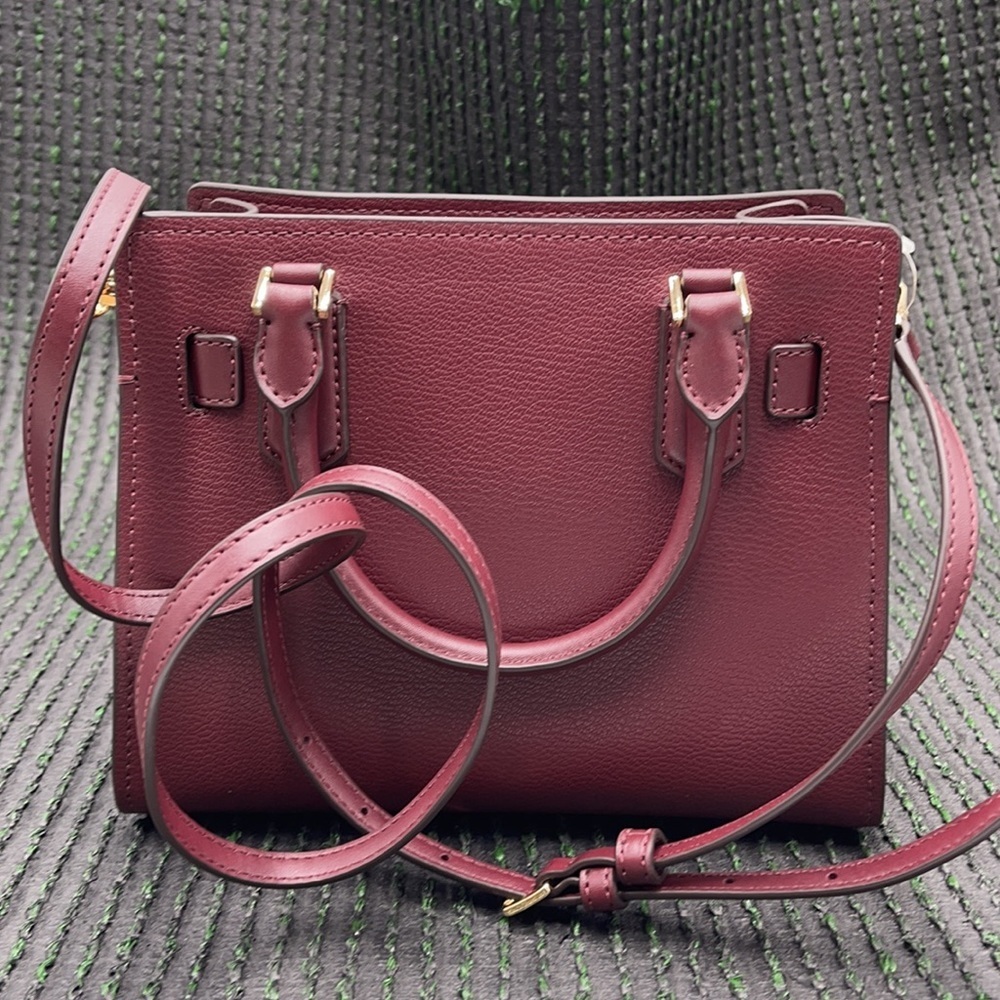 Michael Kors Hamilton Small Satchel Shoulder Crossbody Bag - Picture 7 of 16